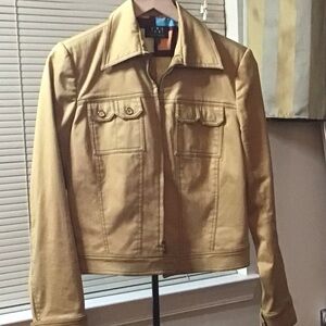 Women’s David Meister Tan jacket size 10